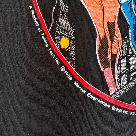 Vintage 1989 Excalibur Marvel Shirt - Picture 4 of 7